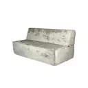 Диван раскладной Диван не мебель Клайд 190x88x100 см плюш Crush3 цвет светло бежевый