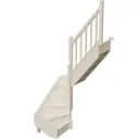 Межэтажная лестница Stairshop ЛЕС-ППУ00 1490х1525x2475мм с правым поворотом