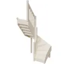 Межэтажная лестница Stairshop ЛЕС-ПЛУ11 1490х1525x2700мм с левым поворотом