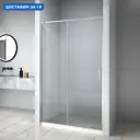 Душевая дверь Aquanet Pleasure Evo AE65-N110-CT цвет профиля серебристый блеск стекло прозрачное