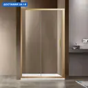 Душевая дверь Vincea Garda VDS-1G150CLG 150 см цвет профиля золотистый стекло прозрачное