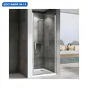 Душевая дверь Abber Sonnenstrand AG04070 70 см цвет профиля серебристый блеск стекло прозрачное