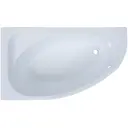 Ванна Aquanet Mia 246817 L к/с133 140x80 асимметричная акриловая цвет белый