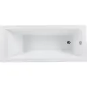 Ванна Aquanet Bright 170x70 акриловая с каркасом цвет белый