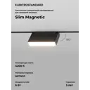 Трековый светильник Elektrostandard Slim Magnetic Kos 85084/01 чёрный