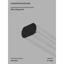 Заглушка для шинопровода Elektrostandard Slim Magnetic Round 85134/00 цвет черный 2 шт