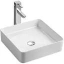 Раковина накладная Azario AZ-2179 40см цвет белый