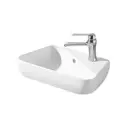 Раковина подвесная Ceramalux 9275L 358037 45x27.50 см цвет белый