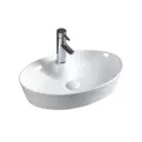 Раковина накладная Ceramalux 9436 55x40 цвет белый