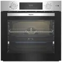 Встраиваемый духовой шкаф Hotpoint HSTF 1231 JSAH IX 59.4х59.5х56.7 см цвет нержавеющая сталь, черный