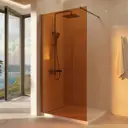 Душевая перегородка Vincea Walk-In 90х200см серый профиль