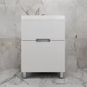 Тумба под раковину напольная Style line ЛС-00002441 60см цвет белый матовый эмаль