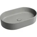 Раковина накладная Ceramicanova Element CN6048MH 60.80x38.50 см цвет серый