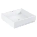 Раковина накладная Grohe cube ceramic 3948100H 50см цвет белый