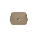 Раковина накладная Creavit Ultra UL040-00CM00E-0000 40x40 см цвет бежевый