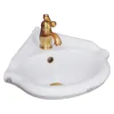 Раковина подвесная Migliore impero ML.IMP-25.358.BI 41см цвет белый