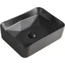 Раковина накладная Orange B02 B02-460MB 46.50x35 цвет черный