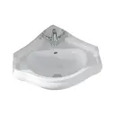 Раковина подвесная Kerasan Retro 103201*1 57.50x58 цвет белый