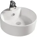 Раковина накладная Santiline SL-1070 40см цвет белый