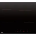 Электрическая варочная панель Midea MCH64203F 59 см 4 конфорки цвет черный.