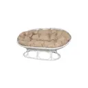 Диван садовый M-group 12880101 Мамасан Home 164 см x 104 см x 75 см сталь белый