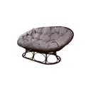 Диван садовый M-group 12880209 Мамасан Home 164 см x 104 см x 75 см сталь коричневый