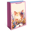 Подарочный пакет Арт и дизайн 26x32x0.4 см цвет разноцветный