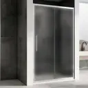 Душевая дверь Abber AG30140MH 140см эффект стекла матовый раздвижной