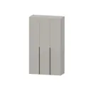 Шкаф распашной Шарм с 3 дверями 120x210x52 см ЛДСП цвет кашемир