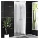 Душевая дверь Belbagno UNO-B-1-70-CH-Cr 70см эффект стекла рифленый распашной профиль хром