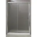 Душевая дверь Belbagno UNO-BF-1-125-P-Cr 125см эффект стекла рифленый раздвижной