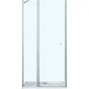Душевая дверь Belbagno ETNA-B-12-60/60-C-Cr 120см эффект стекла прозрачный распашной профиль хром