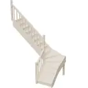 Межэтажная лестница Stairshop ЛЕС-ГЛШ43 с поворотом налево