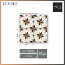 Керамогранит Motto Levels N100076 20x20см цвет оранжевый