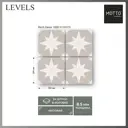 Керамогранит Motto Levels N100078 20x20см цвет бежевый