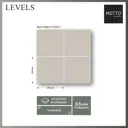 Керамогранит Motto Levels N100007 20x20см цвет серый