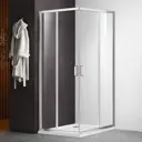 Душевой уголок Акватек AQNAA1142-100 100x100 см профиль хром стекло прозрачное