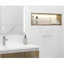 Керамогранит Ceradim Statuario justice grey х9999304139 80x80см цвет белый