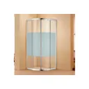 Душевой уголок Aquanet Practic AE10-Q-90x90U-CP 1/4 круга 90x90см серебристый блеск профиль эффект стекла прозрачный