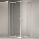 Душевой уголок Rgw Passage 350803899-11 квадратный 90x90см серебристый блеск профиль эффект стекла прозрачный