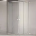 Душевой уголок Rgw Passage 3508103099-21 квадратный 90x90см серебристый блеск профиль эффект стекла матовый