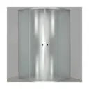 Душевой уголок River Don Light 10000002918 1/4 круга 90х90см серебристый блеск профиль эффект стекла матовый