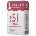 Клей для плитки Forman 51 25 кг
