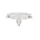 Коннектор Kanlux 33264 т-образный жесткий для соединения трековых шинопроводов встраиваемых однофазных цвет белый