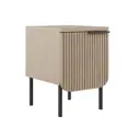 Тумба прикроватная Правила мебели Волкер 38x55x45 см ЛДСП цвет дуб сальвадор/дуб светлый