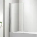 Ширма на ванну aquatek AQ DEL SBA 08015CH 79х150см