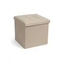Пуф велюр Клик мебель 10881139 серый 38x38 см