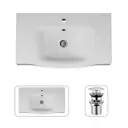 Раковина накладная Am.pm Like 80см цвет белый M80-WCC0802WG-F0700164