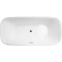 Ванна BelBagno BB202-1600-800 акриловая овальная цвет белый