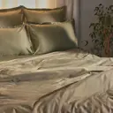 Пододеяльник Sima-land home Олива 10217107 220x150 см хлопок цвет оливковый